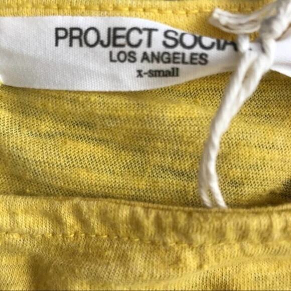 Project Social T | NEW Yellow Knot Front Tank - Picture 6 of 6